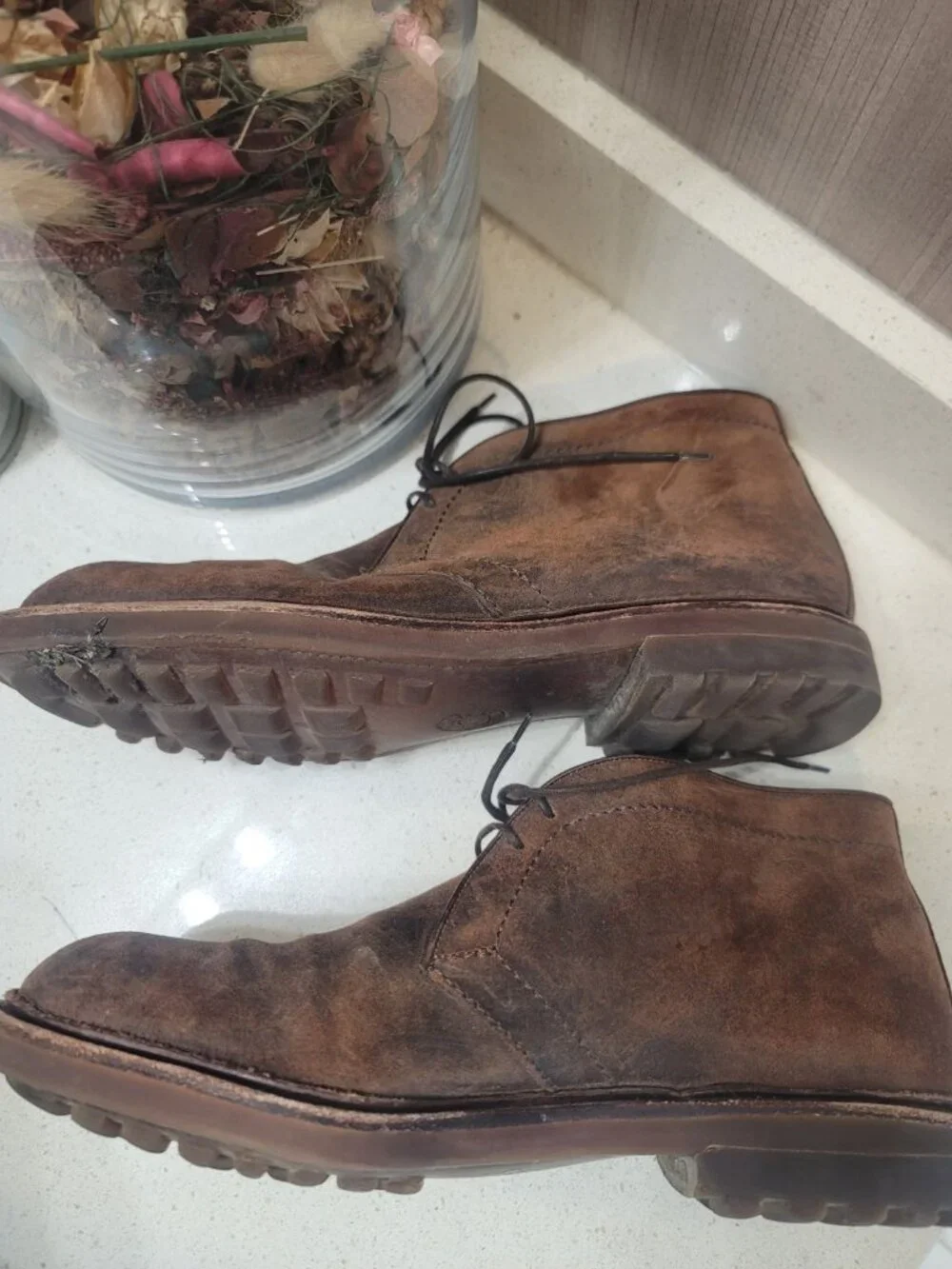 Carmina Men’s Chelsea Boots Size 8 brown